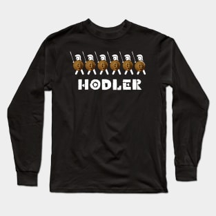 Bitcoin Cryptocurrency Hodler Long Sleeve T-Shirt